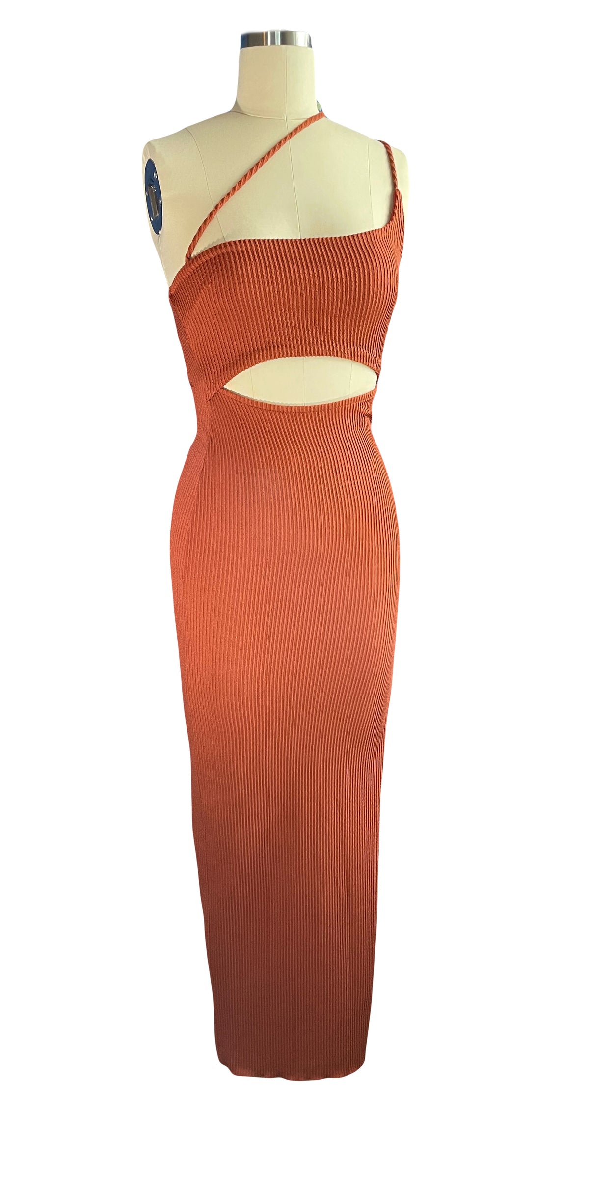 red rope dress AKIRA Stuck On You Braided Mini Dress | Red
